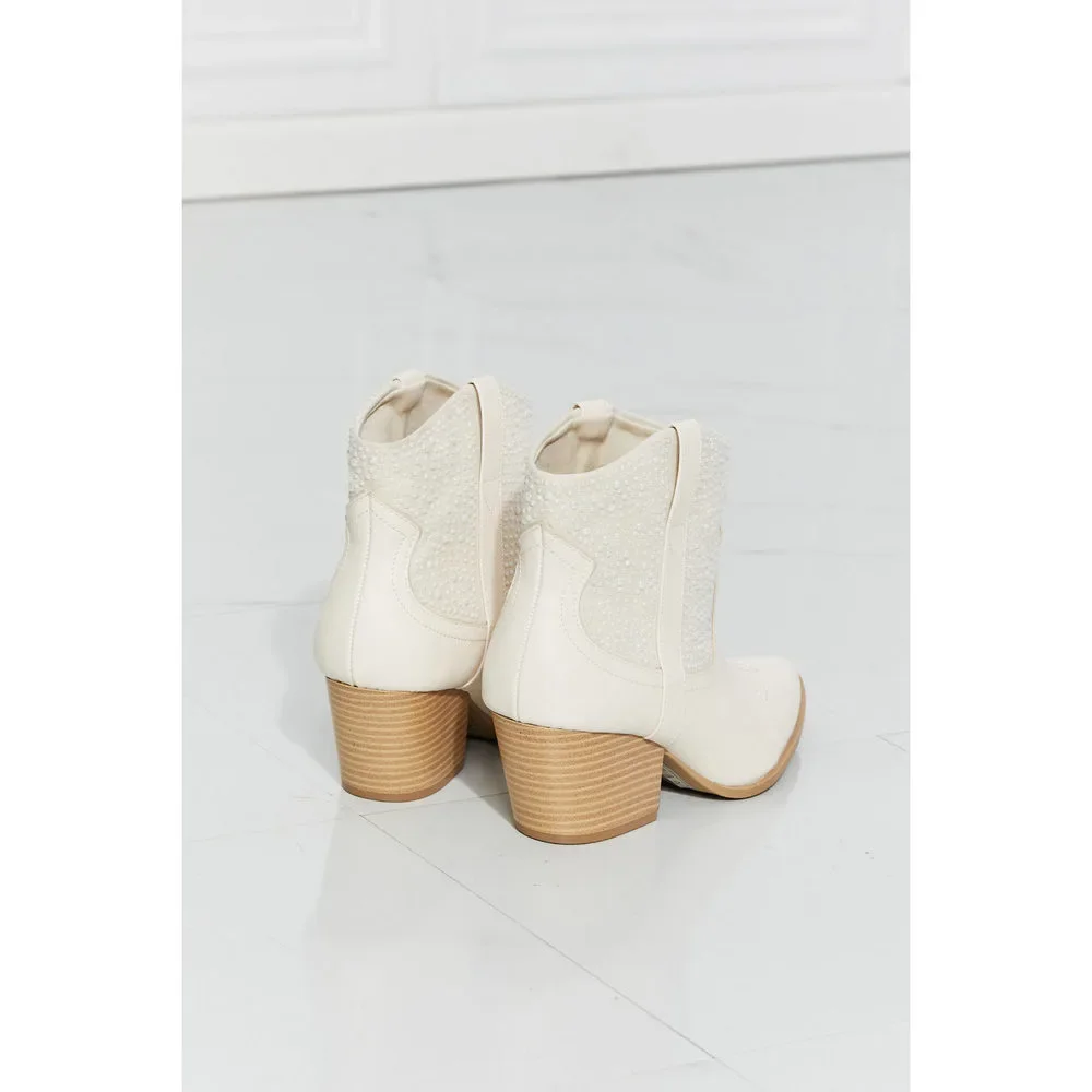 Texas Glam Pearl Cowboy Booties - Picture 6 of 6